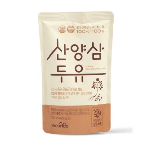 WooriDo Sanyang Ginseng Soy Milk Wild Cultivated Ginseng Extract Soy Milk(Original)
